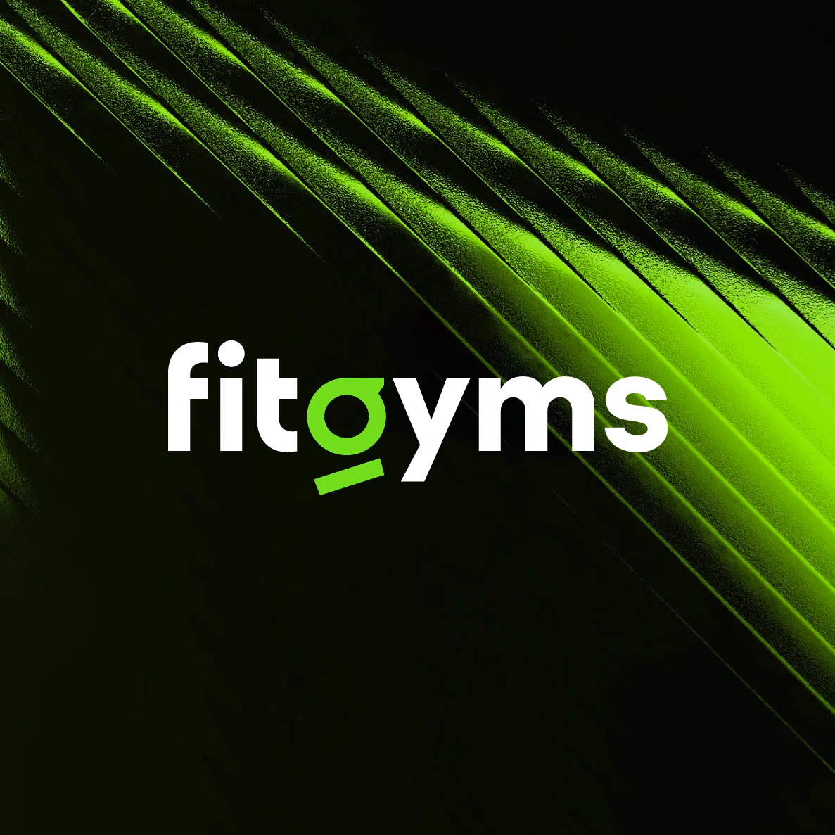 FitGyms fitness brand logo and identity system by Evoke Studio