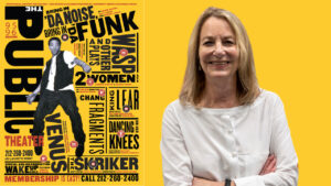“Bring in ‘da Noise, Bring in ‘da Funk" by Paula Scher