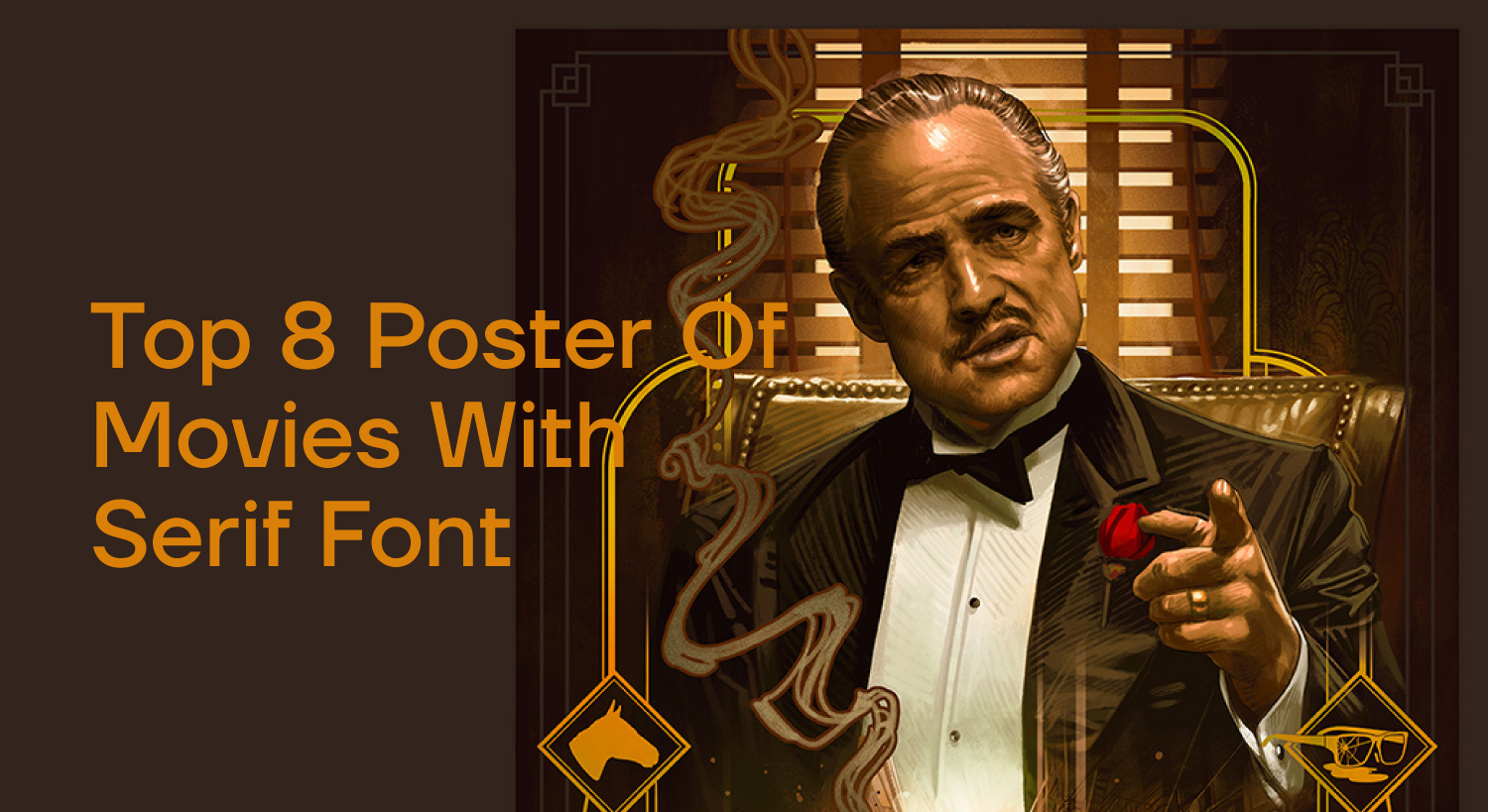 Top 8 Poster Of Movies With Serif Font