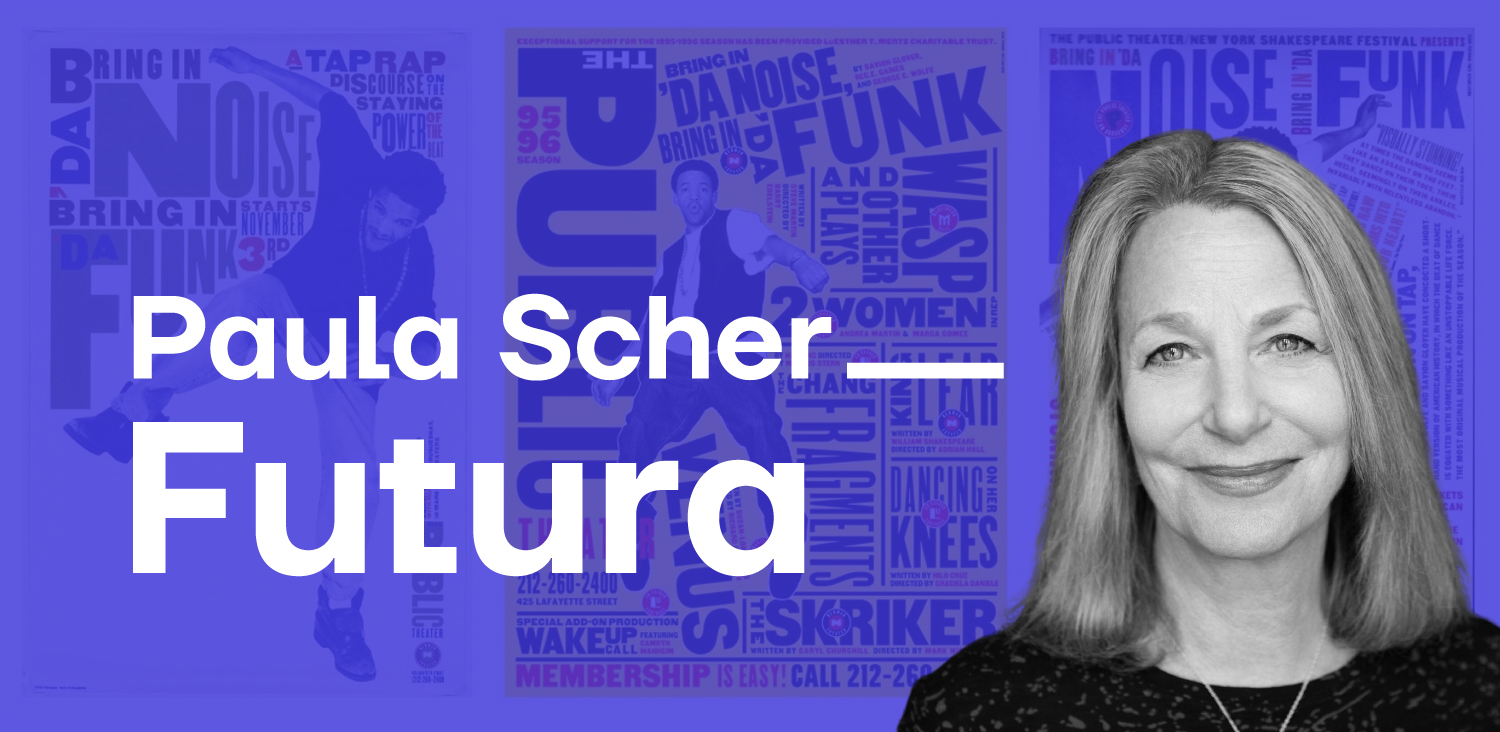 Did Paula Scher Design the Typeface Futura?
