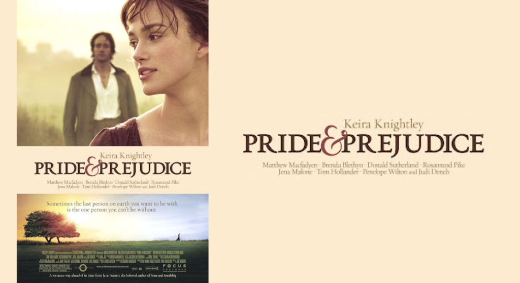 pride and prejudice movie poster
