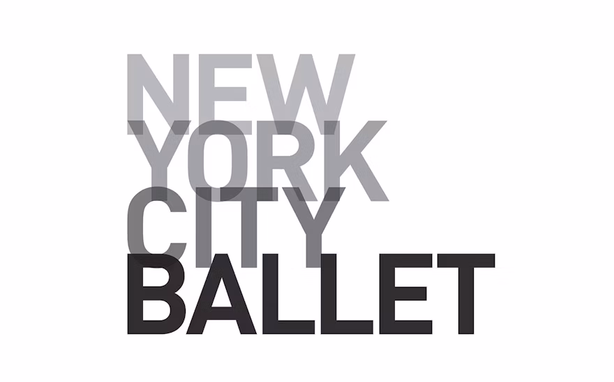 new york city ballet branding by paula scher