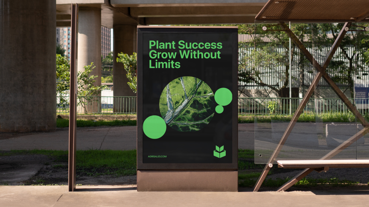 AgriSale | Custom Logo For A Seed & Plant Company