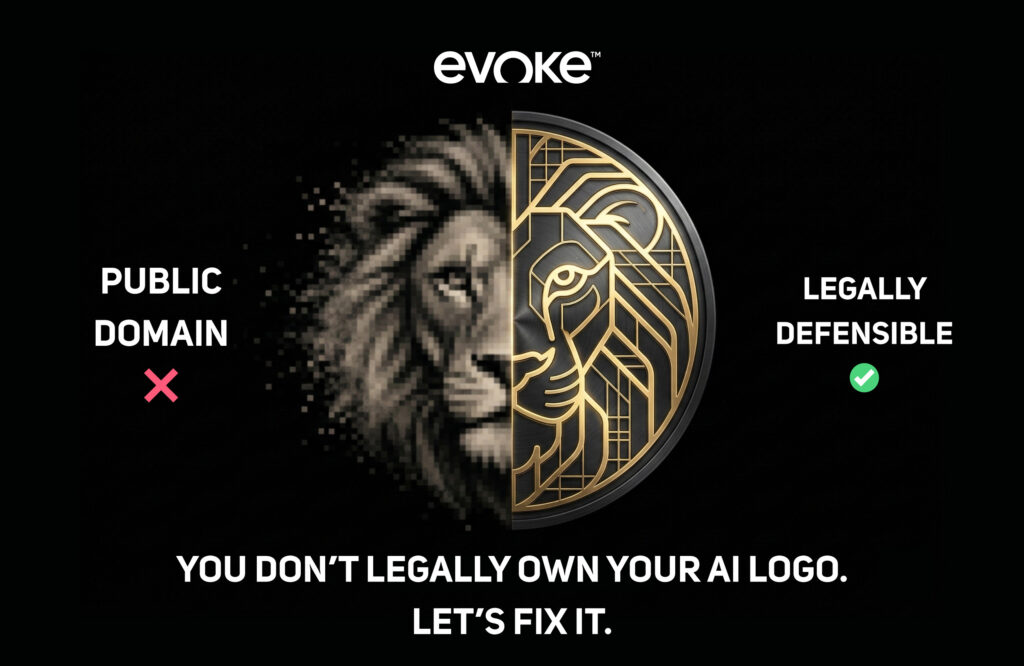 You Don’t Legally Own Your AI Logo. Let’s Fix It.